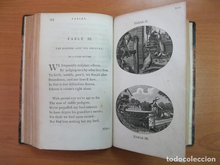 Libros antiguos: Fables, 1793. John  Gay . Posee 67 grabados. - Foto 11