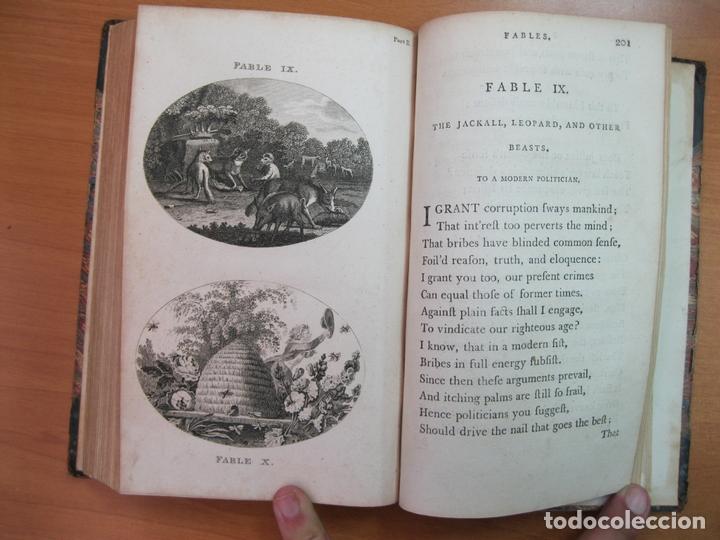 Libros antiguos: Fables, 1793. John  Gay . Posee 67 grabados. - Foto 12