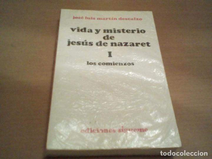 Libros antiguos: Vida y misterio de Jes&uacute;s de nazaret - Foto 1