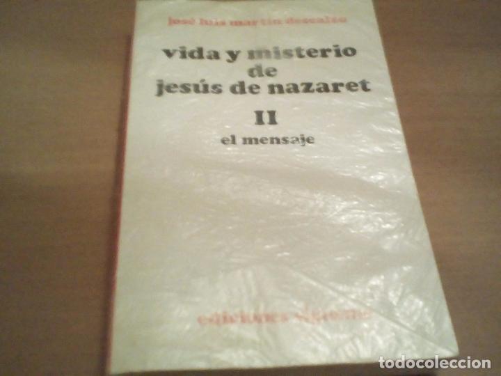 Libros antiguos: Vida y misterio de Jes&uacute;s de nazaret - Foto 2