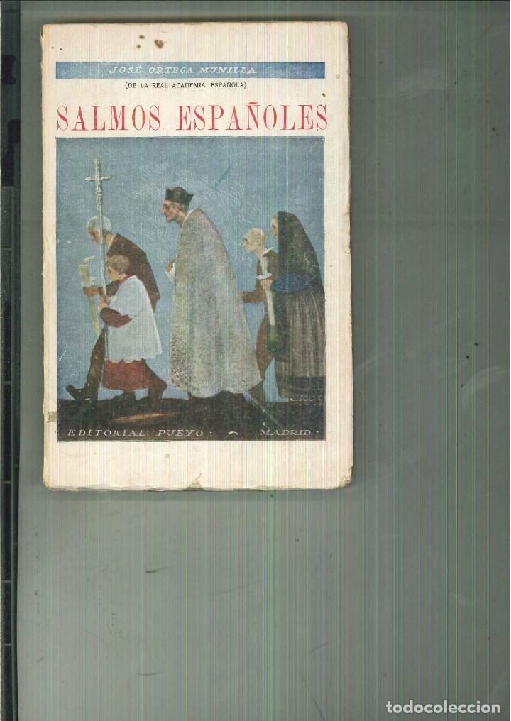 Libros antiguos: SALMOS ESPA&Ntilde;OLES. Jos&eacute; Ortega Munilla - Foto 1