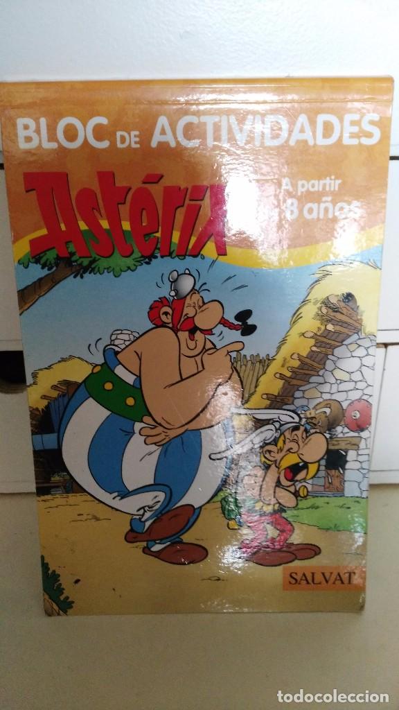 Libros antiguos: BLOC DE ACTIVIDADES AST&Egrave;RIX. A PARTIR DE 8 A&Ntilde;OS - Foto 1