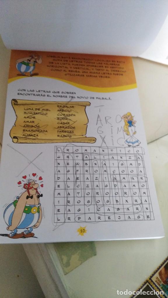 Libros antiguos: BLOC DE ACTIVIDADES AST&Egrave;RIX. A PARTIR DE 8 A&Ntilde;OS - Foto 3