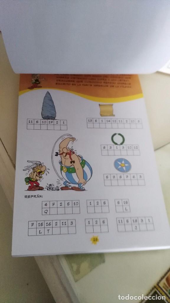 Libros antiguos: BLOC DE ACTIVIDADES AST&Egrave;RIX. A PARTIR DE 8 A&Ntilde;OS - Foto 5