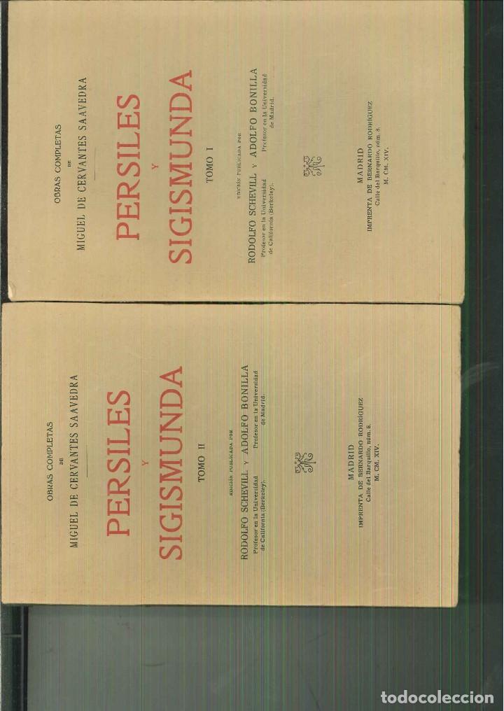 Libros antiguos: PERSILES Y SEGISMUNDA. M. de Cervantes Saavedra - Foto 1