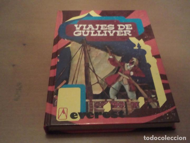Libros antiguos: Viajes de Gulliver - Foto 1