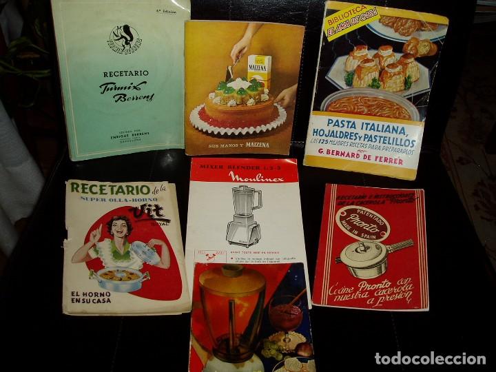 Libros antiguos: Libros antiguos de Cocina - Foto 3