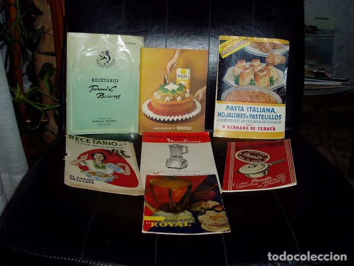 Libros antiguos: Libros antiguos de Cocina - Foto 4