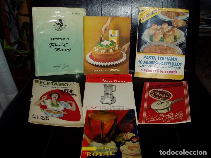 Libros antiguos: Libros antiguos de Cocina - Foto 5