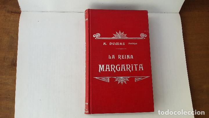 Libros antiguos: la reina margarita Dumas - Foto 2