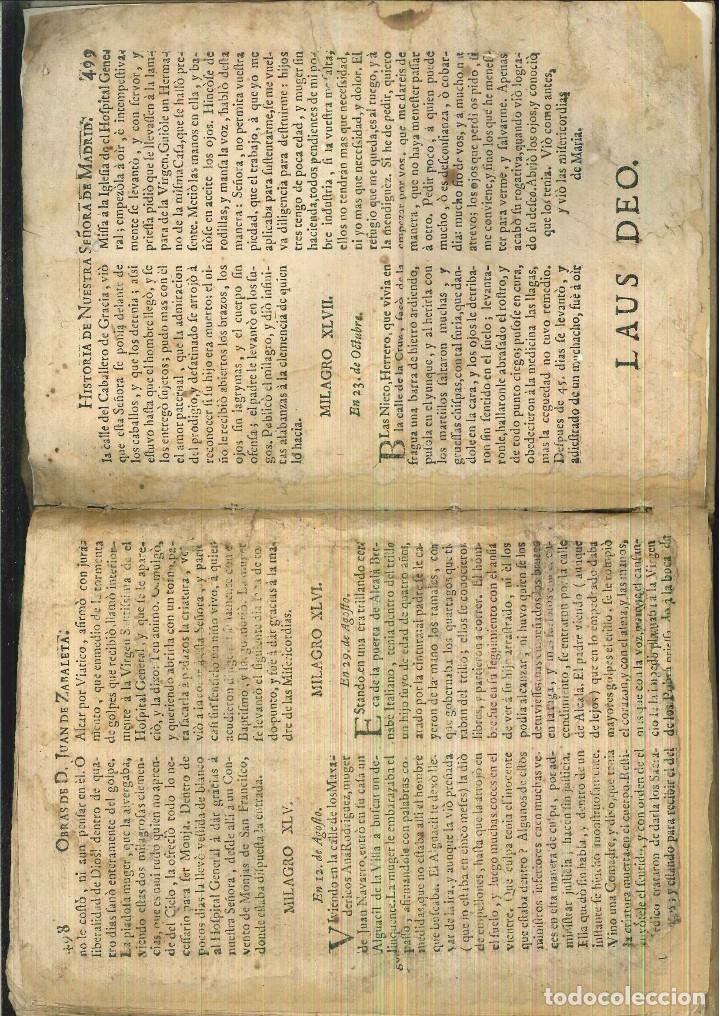 Libros antiguos: OBRAS DE DON JUAN DE ZABALETA - Foto 3