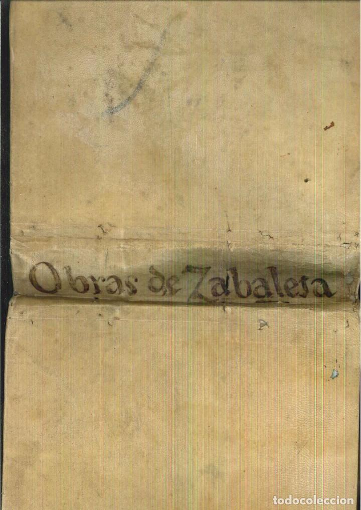 Libros antiguos: OBRAS DE DON JUAN DE ZABALETA - Foto 4
