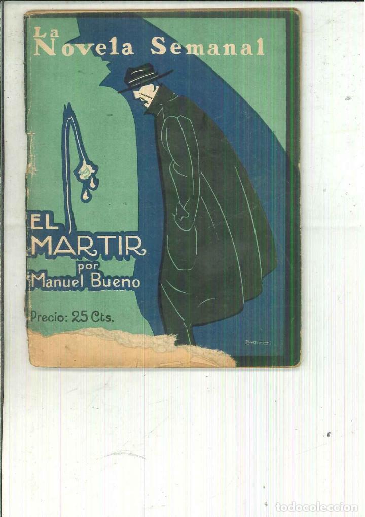 Libros antiguos: EL M&Aacute;RTIR. Manuel Bueno - Foto 1