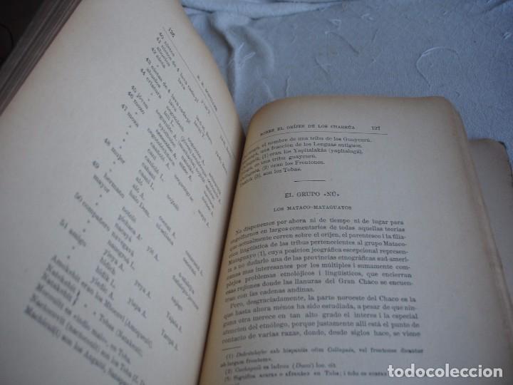 Libros antiguos: (URUGUAY) SOBRE EL ORIJEN DE LOS CHARRUA - Foto 8