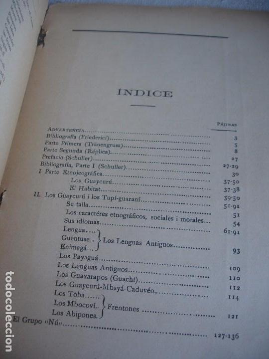Libros antiguos: (URUGUAY) SOBRE EL ORIJEN DE LOS CHARRUA - Foto 9