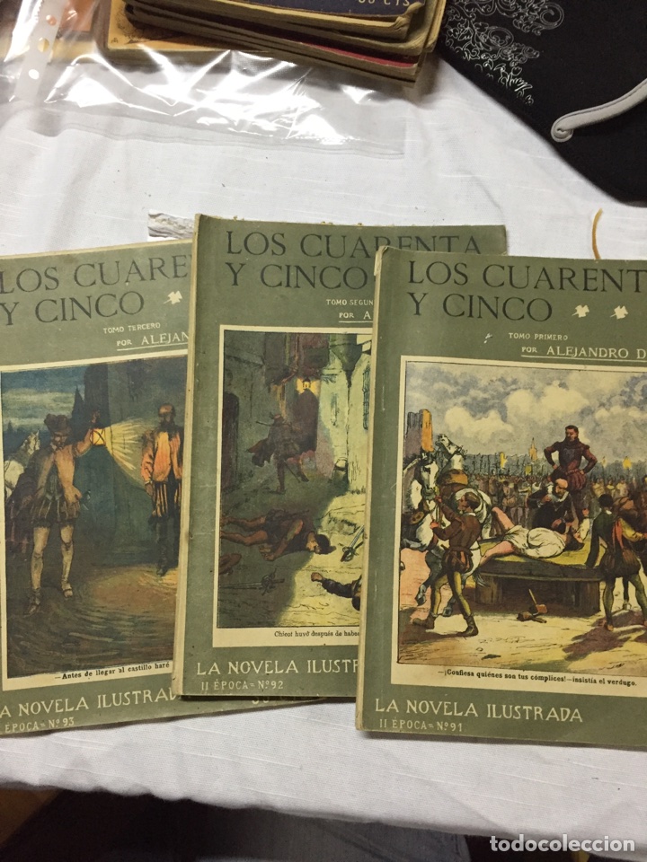 Libros antiguos: Los cuarenta y cinco  , Alejandro dumas - Foto 1