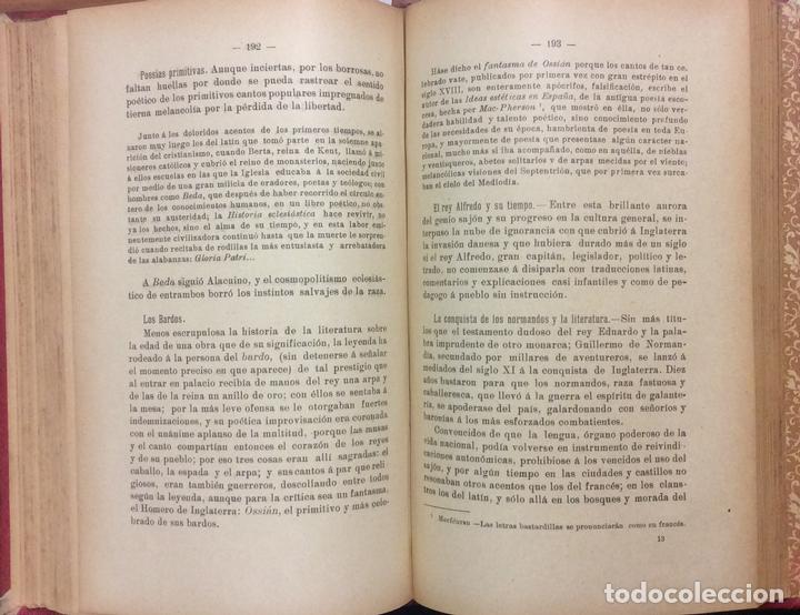 Libros antiguos: HISTORIA GENERAL DE LA LITERATURA. CORTEJ&Oacute;N, Clemente. - Foto 3