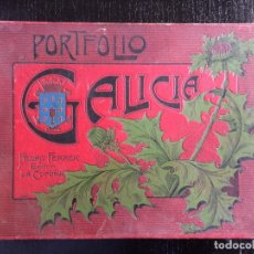 Libros antiguos: ANTIGUO E IMPRESIONANTE PORTFOLIO DE GALICIA - AÑO 1904 - NATURALEZA Y ARTE - PUEBLOS PAISAJES, MARI