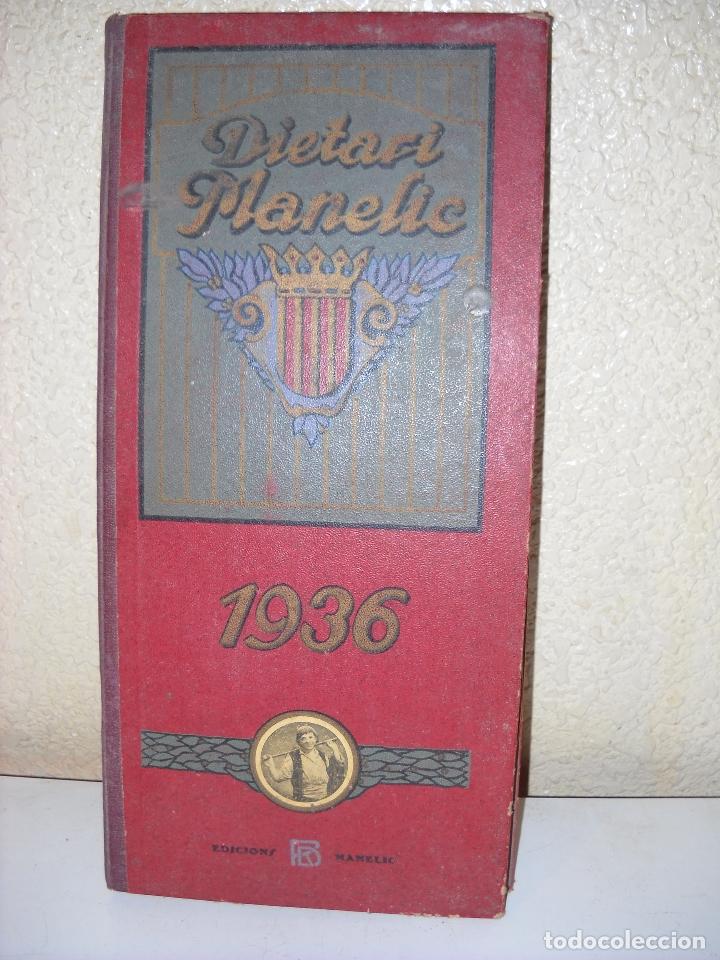 Libros antiguos: Dietari Manelic 1936 en catal&agrave; - Foto 1