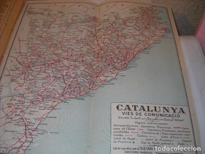 Libros antiguos: Dietari Manelic 1936 en catal&agrave; - Foto 4