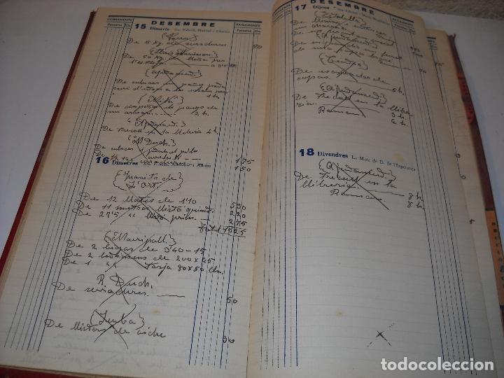 Libros antiguos: Dietari Manelic 1936 en catal&agrave; - Foto 7