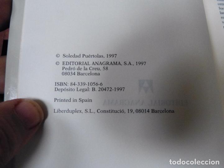 Libros antiguos: UNA VIDA INESPERADA - SOLEDAD PUERTOLAS (ANAGRAMA, 1&ordf; EDICI&Oacute;N - Foto 6