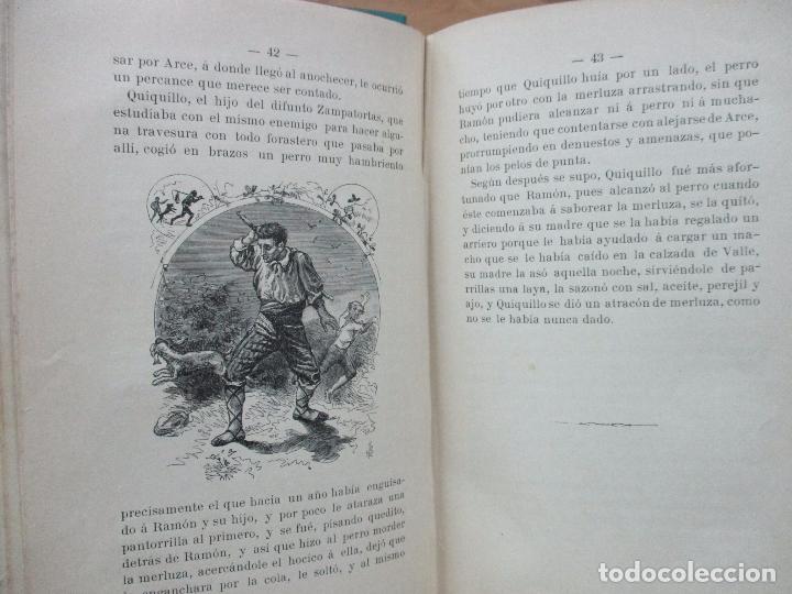 Libros antiguos: CUENTOS DE MADRES &Eacute; HIJOS. ANTONIO DE TRUEBA. 1894. - Foto 6