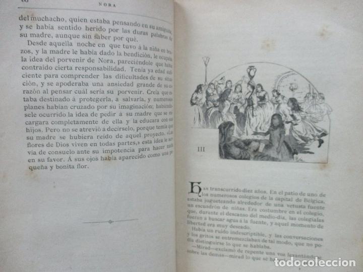 Libros antiguos: NORA. BRACKEL, baronesa de. 1884. ARTE Y LETRAS. - Foto 5