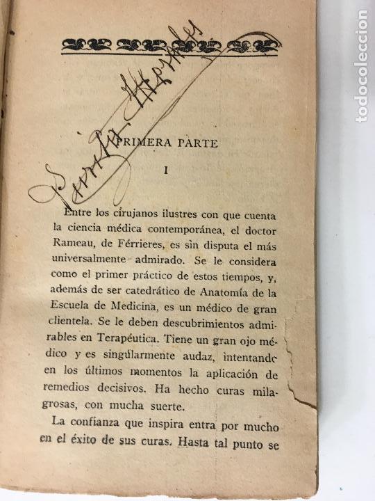 Libros antiguos: EL DOCTOR RAMEAU     DE JORGE OHNET - Foto 3