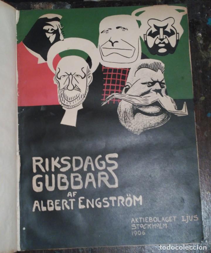 Antiquarische B&uuml;cher: Ricksdagsgubbar - Albert Engstr&ouml;m