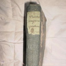 Libros antiguos: SERIE IMPERFECTA DE LAS PLANTAS ARAGONESAS ESPONTANEAS. SEGUNDA EDICION 1866'1867