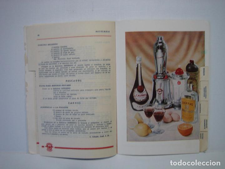 Libros antiguos: Recetario. Manual técnico de la batidora Berrens - Foto 5 - 66876486