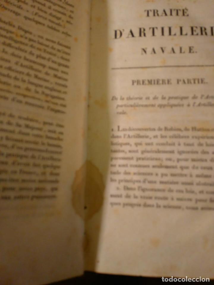 Libros antiguos: Douglas, Sir Howard. Traité d’Artillerie Navale.1826 Artilleria Naval - Foto 6 - 66983110