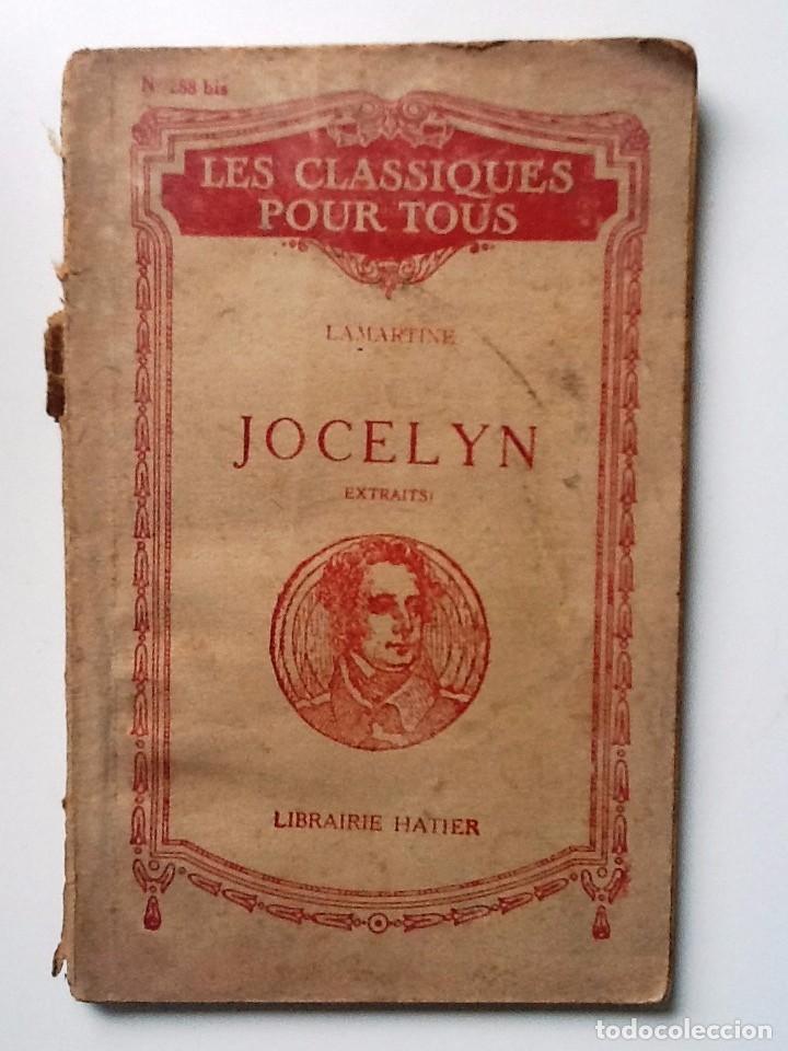 Libros antiguos: JOCELYN. EXTRAITS LAMARTINE - Foto 1