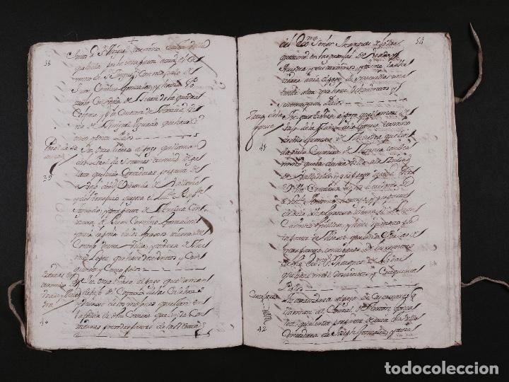Libros antiguos: LIBRO MANUSCRITO, CENSO DE 1400 DUCADOS 1777 - Foto 3
