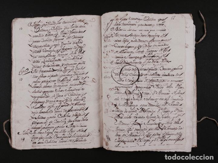 Libros antiguos: LIBRO MANUSCRITO, CENSO DE 1400 DUCADOS 1777 - Foto 4