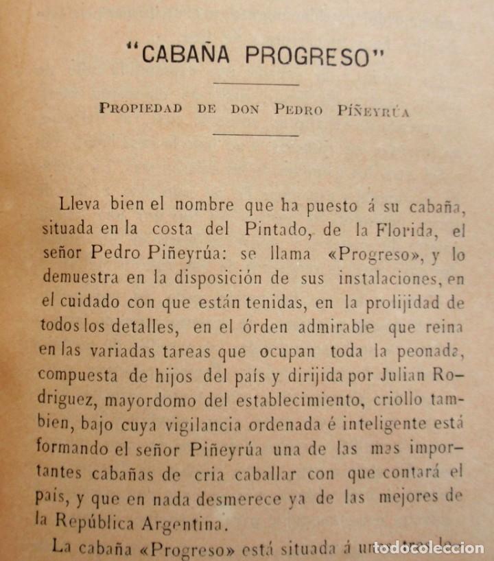 Libros antiguos: Caba&ntilde;a Progreso,santa Ecilda ,los Pocitos Daniel Mu&ntilde;oz 1893 - Foto 4