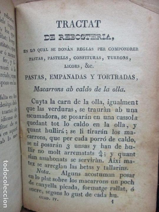 Libros antiguos: LA CUYNERA CATALANA &oacute; sia reglas &uacute;tils, facils,... - Foto 8