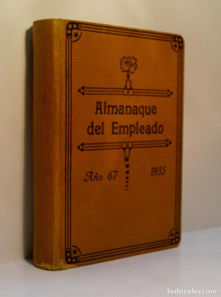 Libros antiguos: ALMANAQUE DEL EMPLEADO PARA EL A&Ntilde;O 1935 - Foto 1