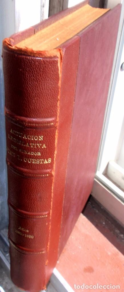 Antiquarische B&uuml;cher: Actuacion Legislativa Juan Lindolfo Cuestas 1887-1890 Edicion 1903