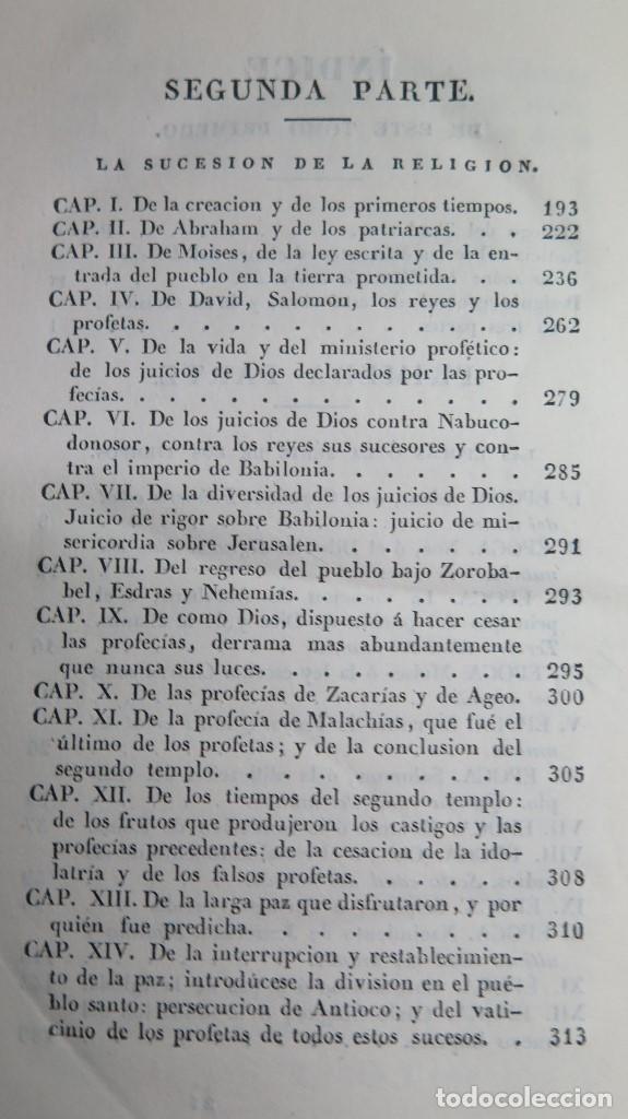 Libros antiguos: 1842.- HISTORIA UNIVERSAL. BOSSUET. 2 TOMOS - Foto 5