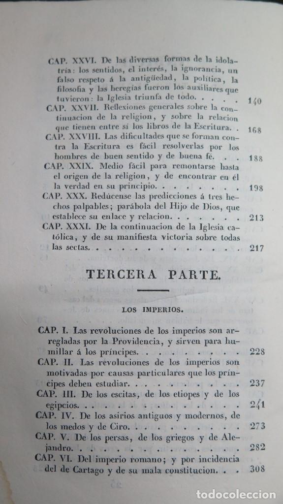 Libros antiguos: 1842.- HISTORIA UNIVERSAL. BOSSUET. 2 TOMOS - Foto 8