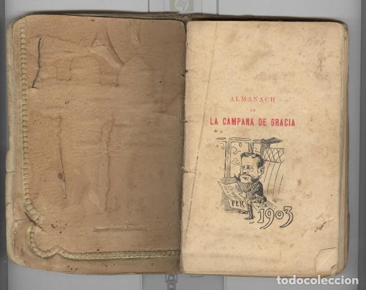 Libros antiguos: La campana de Gracia. almanach per 1903. - Foto 1