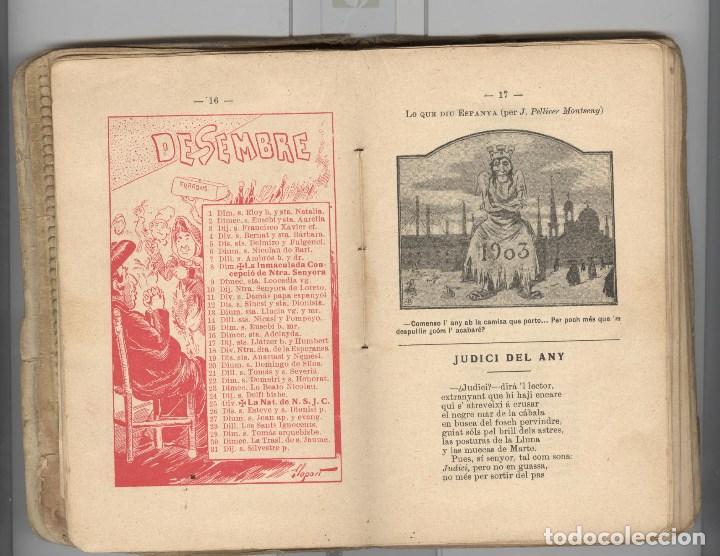 Libros antiguos: La campana de Gracia. almanach per 1903. - Foto 3