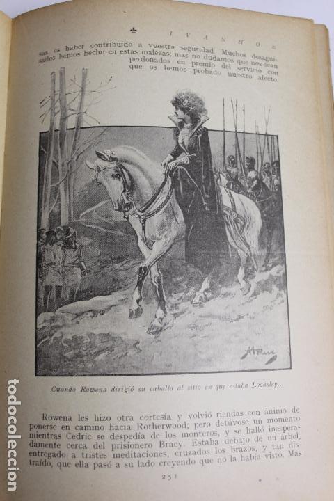 Libros antiguos: L- 4301. IVANHOE, WALTER SCOTT. 1931. - Foto 7