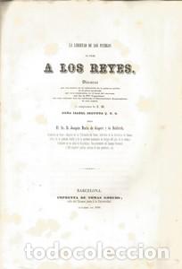 Libros antiguos: La libertad de los pueblos se debe a los Reyes - Foto 1