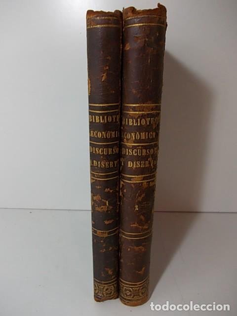 Libros antiguos: ANTIGUOS LIBROS DE 1867 DISCURSOS Y DISERTACIONES - Foto 1