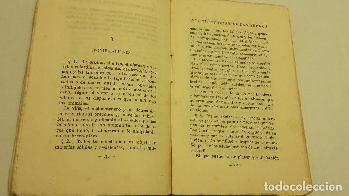 Libros antiguos: INTERPRETACION DE LOS SUE&Ntilde;OS - Foto 4