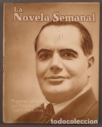 Libros antiguos: CASTRO, Crist&oacute;bal de: MUJERES SOLAS - Foto 1