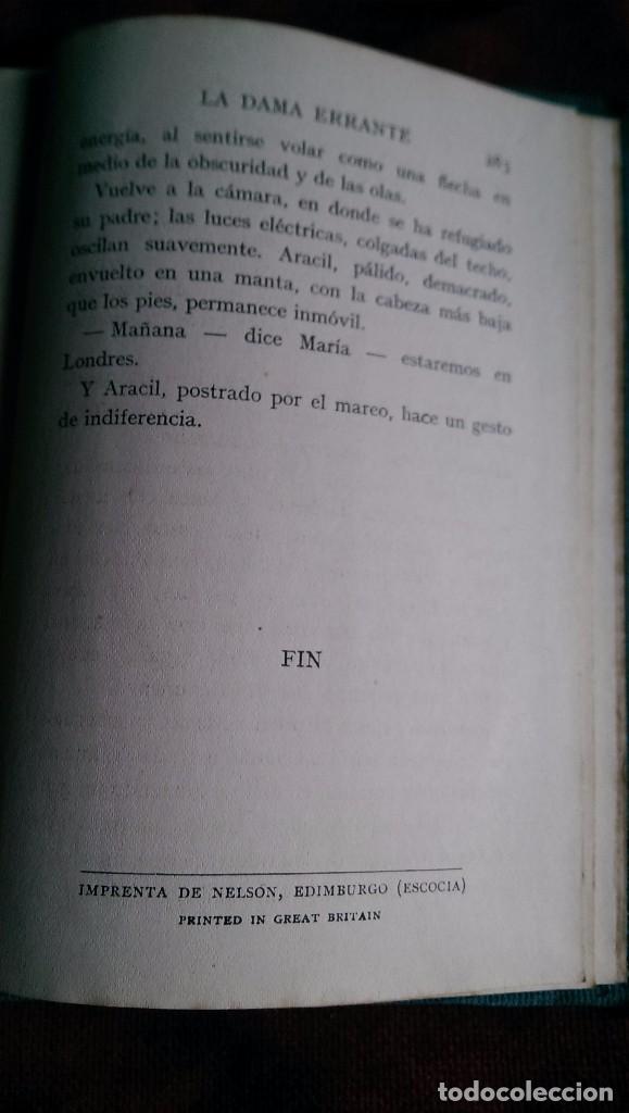 Libros antiguos: LA DAMA ERRANTE (NELSON, c. 1925) PIO BAROJA - Foto 7